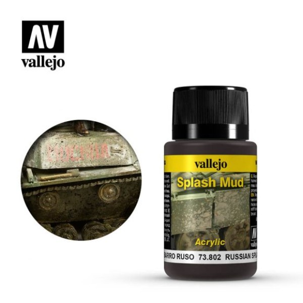 Vallejo - Weathering Effects - Russian Splash Mud 40ml