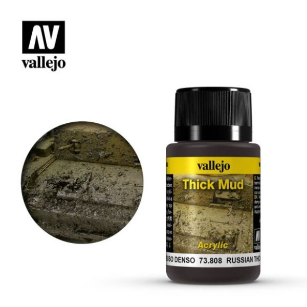 Vallejo - Weathering Effects - Russian Thick Mud 40ml