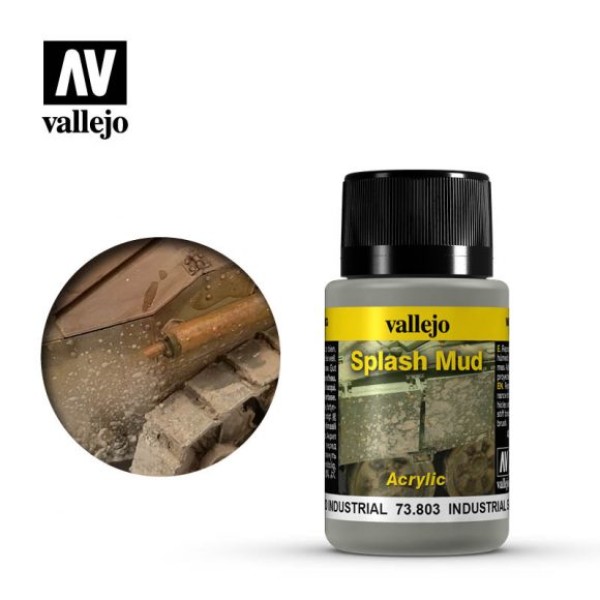 Vallejo - Weathering Effects - Industrial Splash Mud 40ml
