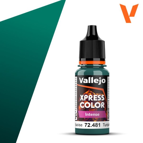 Vallejo Game Color - Xpress Color - Intense - Heretic Turquoise 18ml