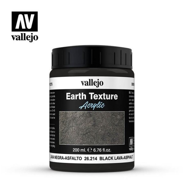 Clearance - Vallejo - Diorama Effects: Dark Lava-Asphalt