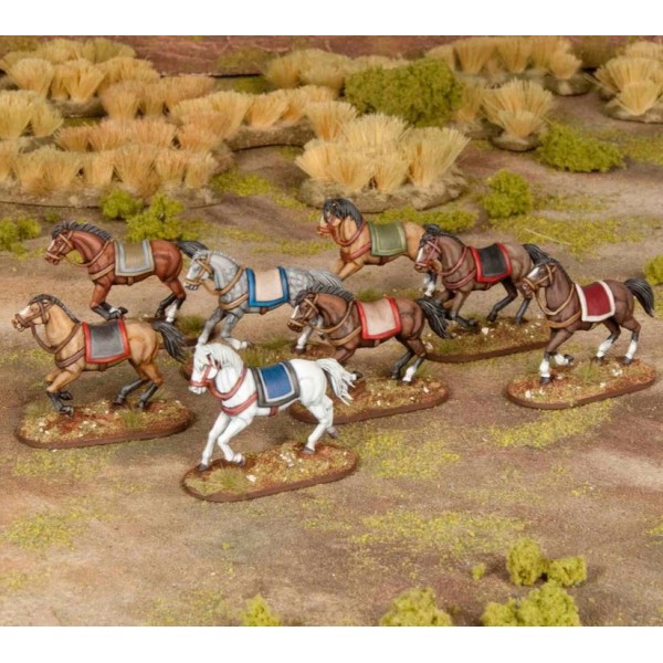 Wargames Atlantic - General Accoutrements - Horses (18)