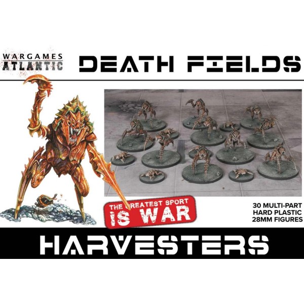 Wargames Atlantic - Death Fields - Harvesters - Alien Bugs - Plastic Boxed Set