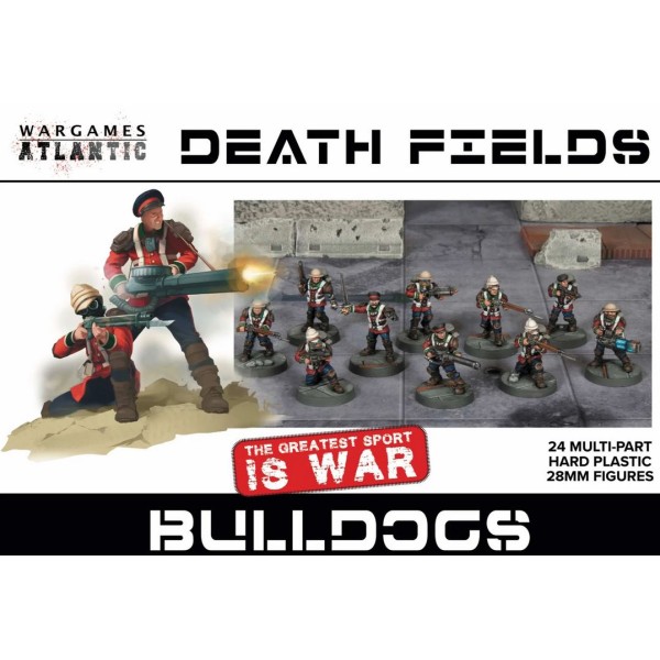 Wargames Atlantic - Death Fields - Bulldogs - Plastic Boxed Set