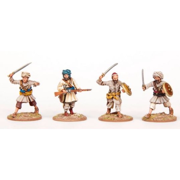 Wargames Atlantic - Imperial Conquests - Afghan Warriors - Plastic Boxed Set (40)