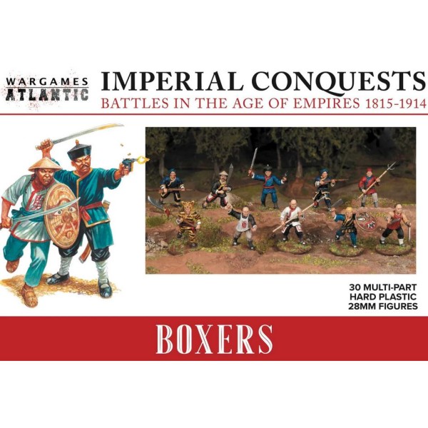 Wargames Atlantic - Imperial Conquests - Boxers  - Plastic Boxed Set (30)