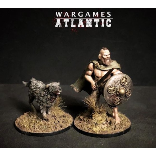 Wargames Atlantic - Dark Age Irish Warriors - Plastic Boxed Set (30)