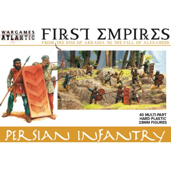 Wargames Atlantic - First Empires - Persian Infantry - Plastic Boxed Set (40)