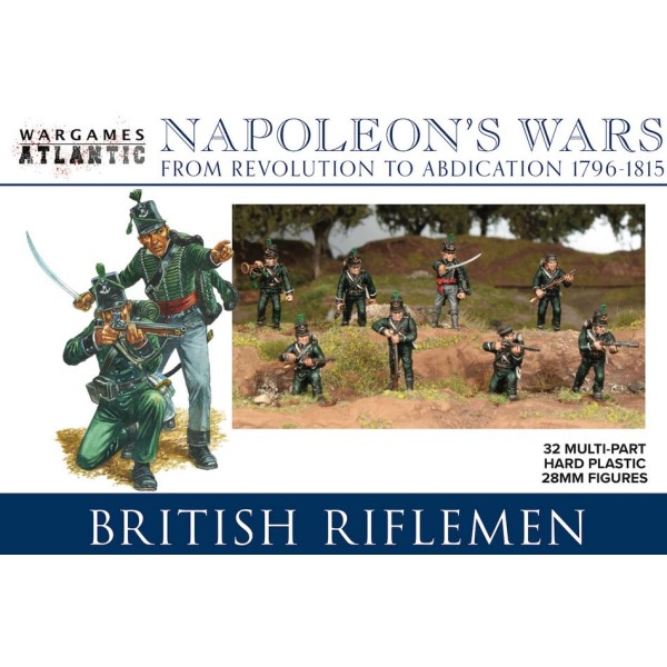 Wargames Atlantic - Napoleon's Wars  - British Riflemen