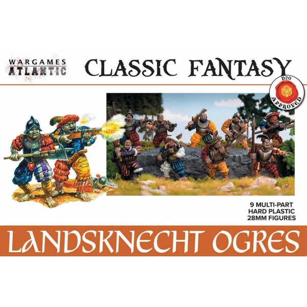 Wargames Atlantic - Classic Fantasy - Landsknecht Ogres