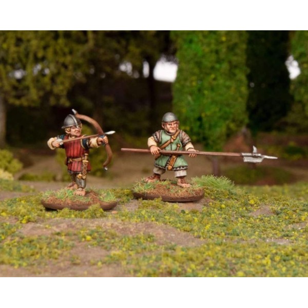 Wargames Atlantic - Classic Fantasy - Halfling Militia - Plastic Boxed Set (40)