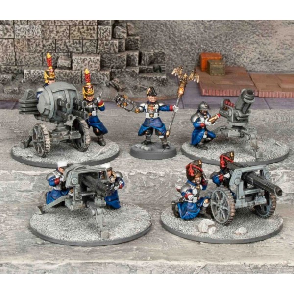 Wargames Atlantic - Death Fields - Les Grognards Command and Heavy Support - Plastic Boxed Set