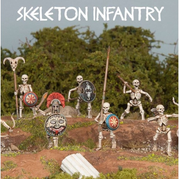 Wargames Atlantic - Skeleton Warriors - Plastic Boxed Set (32)