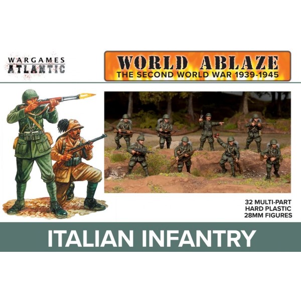 Wargames Atlantic - World Ablaze WWII - Italian Infantry 