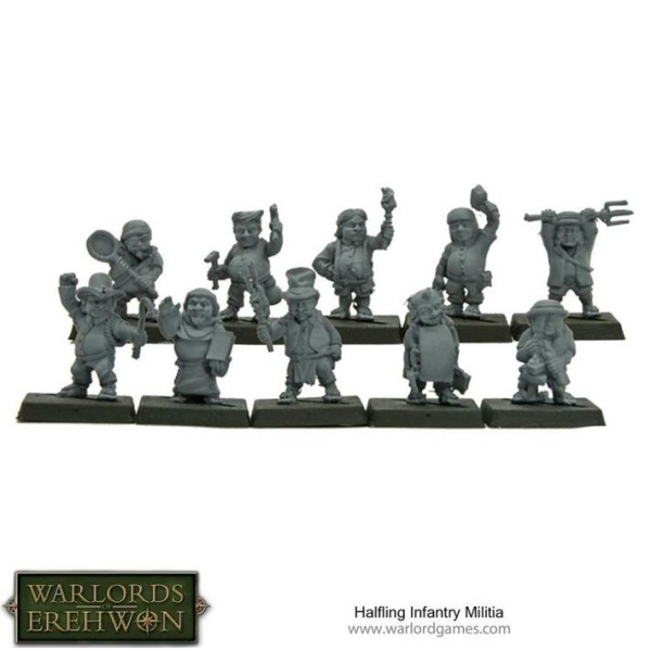 Warlords of Erehwon - TTCOMBAT - Halfling Militia