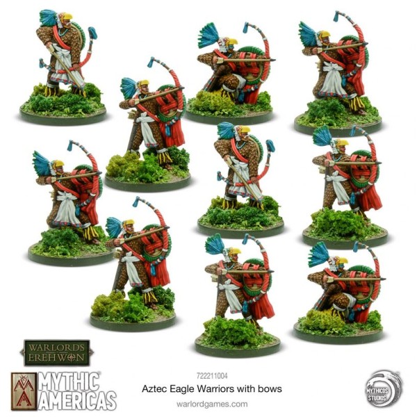 Warlords of Erehwon - Mythic Americas - Aztec - Eagle Warriors with bows