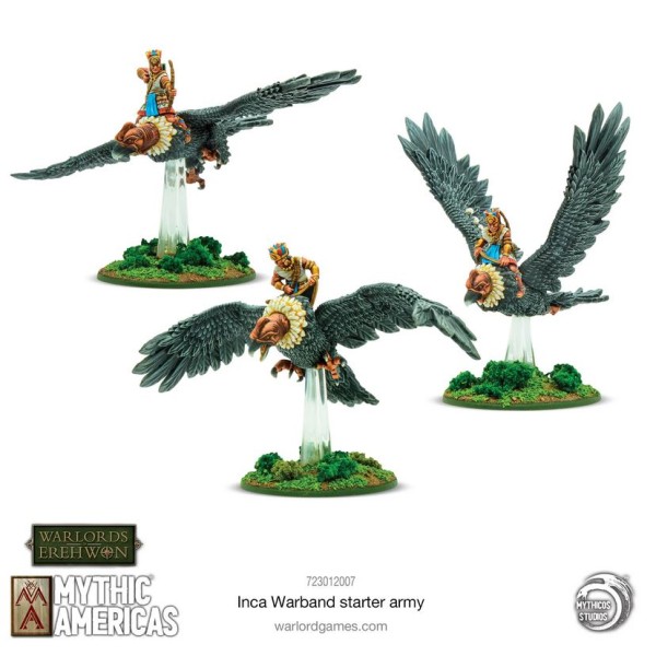 Warlords of Erehwon - Mythic Americas - Inca Army - Warband Starter Set