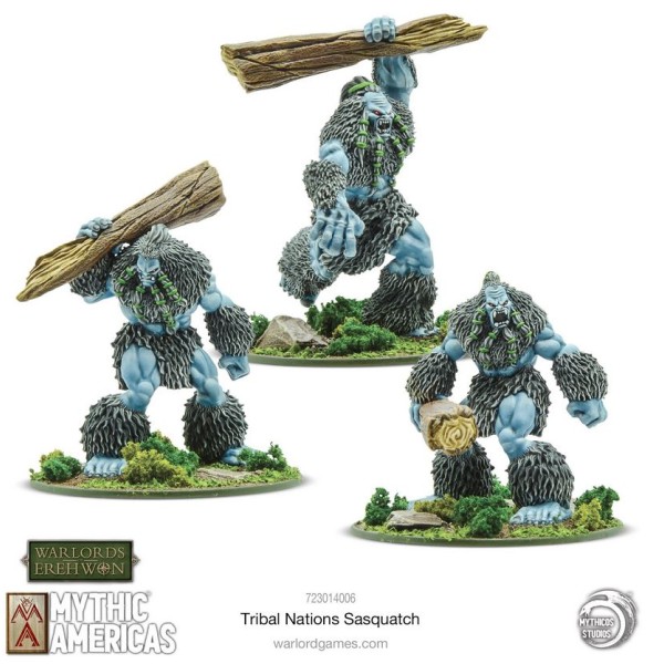 Warlords of Erehwon - Mythic Americas - Tribal Nations - Sasquatches 