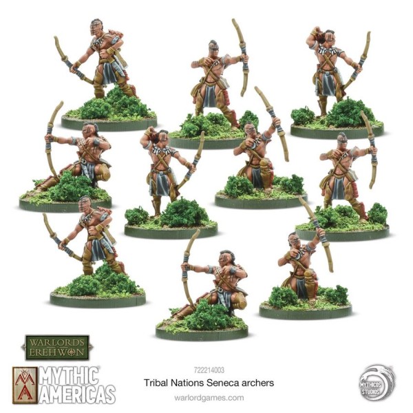 Warlords of Erehwon - Mythic Americas - Tribal Nations - Seneca Archers 