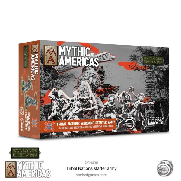 Warlords of Erehwon - Mythic Americas - Tribal Nations - Warband Starter Set 