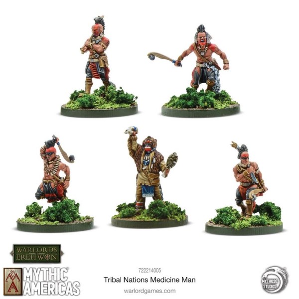 Warlords of Erehwon - Mythic Americas - Tribal Nations - Medicine Man 