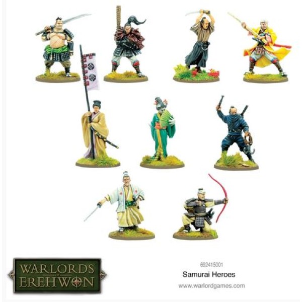 Warlords of Erehwon - Samurai Heroes