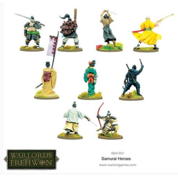 Warlords of Erehwon - Samurai Heroes