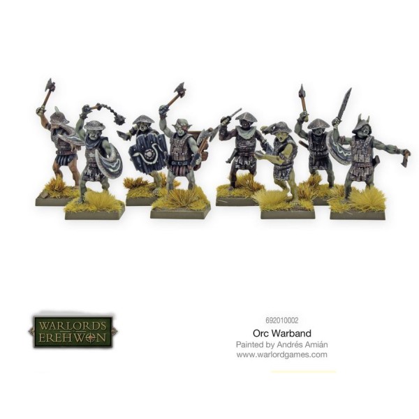 Warlords of Erehwon - Orc Warband