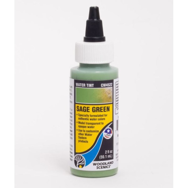 Woodland Scenics - Surface Water - Water Tint - Sage Green