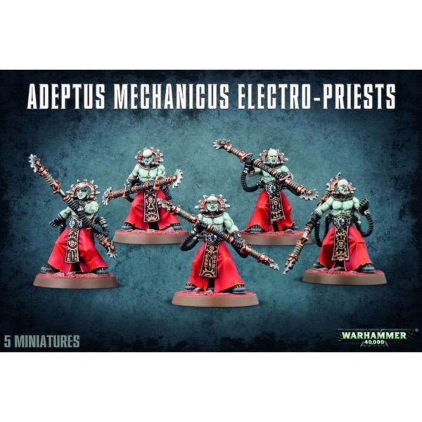 Warhammer 40K - Adeptus Mechanicus - Fulgurite Electro-Priests