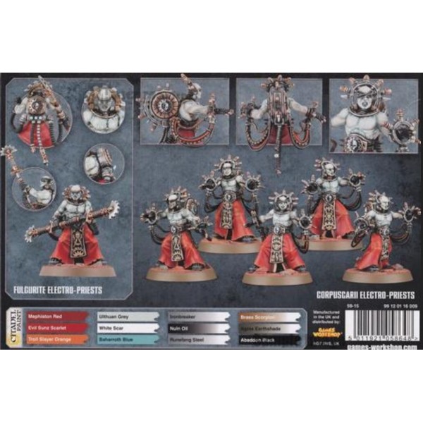 Warhammer 40K - Adeptus Mechanicus - Fulgurite Electro-Priests