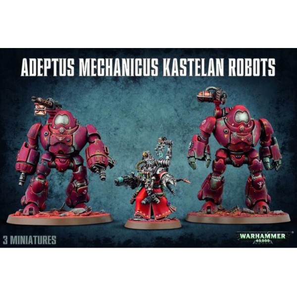 Warhammer 40K - Adeptus Mechanicus - Kastelan Robots