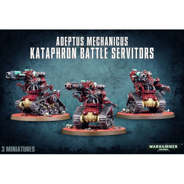 Warhammer 40K - Adeptus Mechanicus - Kataphron Battle Servitors