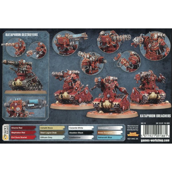 Warhammer 40K - Adeptus Mechanicus - Kataphron Battle Servitors