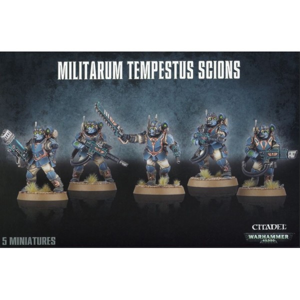 Warhammer 40k - Astra Militarum - Militarum Tempestus Scions / Command Squad