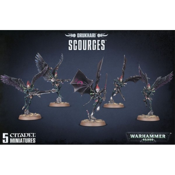 Warhammer 40K - Drukhari - Scourges