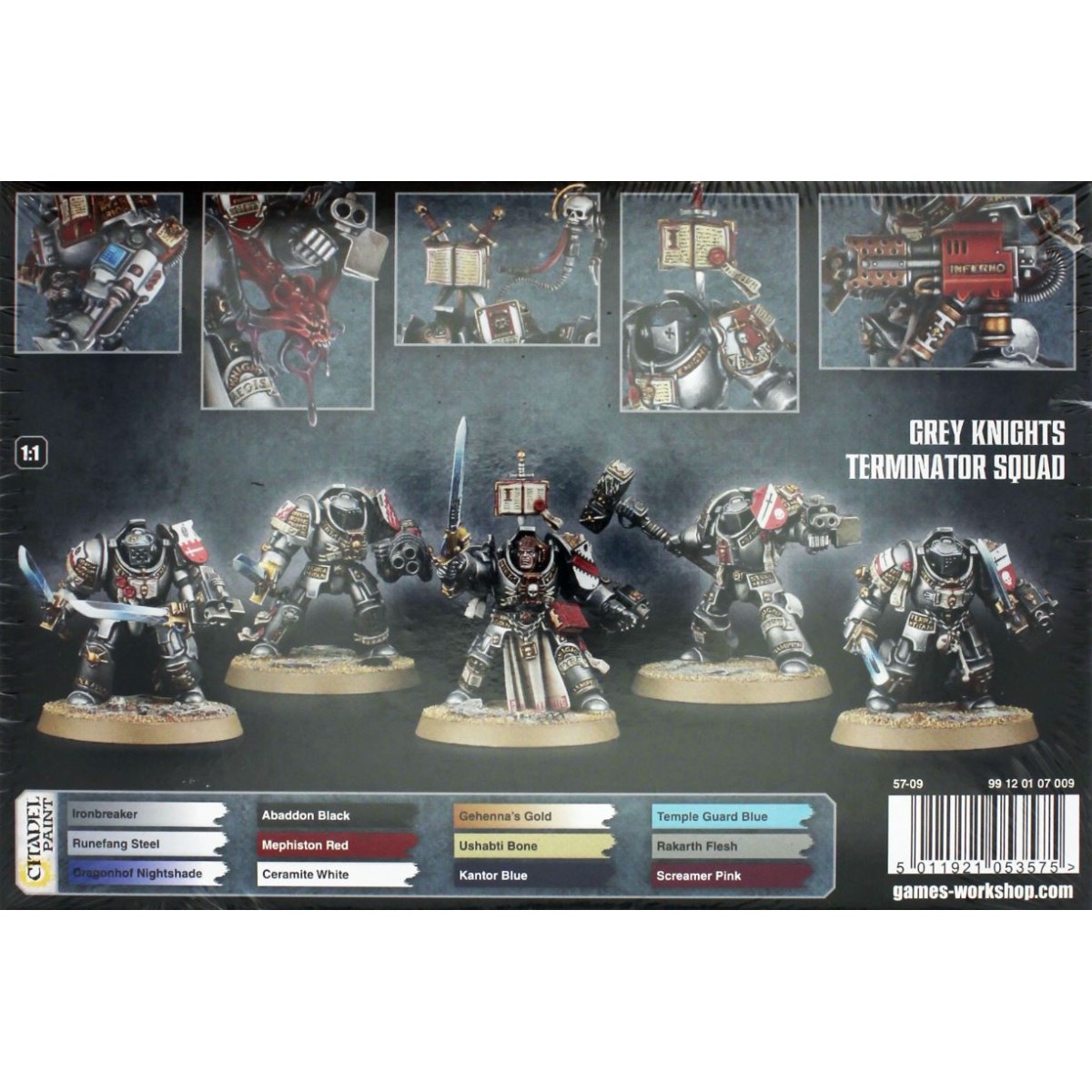 Grey Knights Paladin Squad / Paladins 57-09 Brand New! Warhammer 40k 