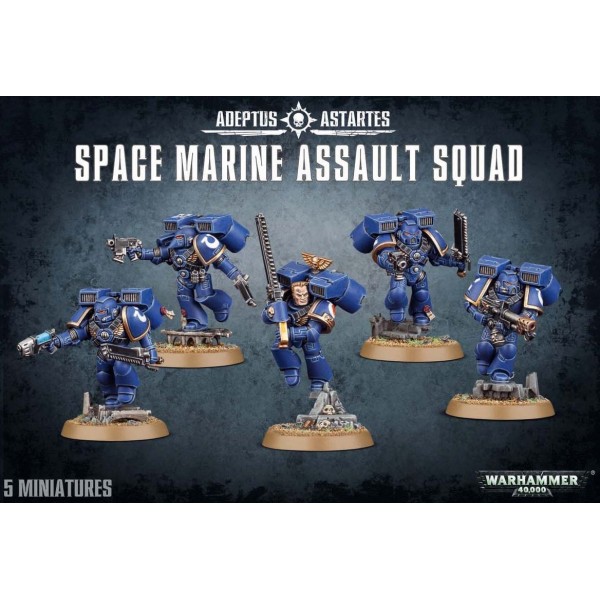 Warhammer 40k - Space Marines - Assault Squad 2017