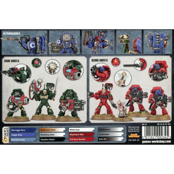 Warhammer 40K - Space Marines - Devastator Squad (2020)