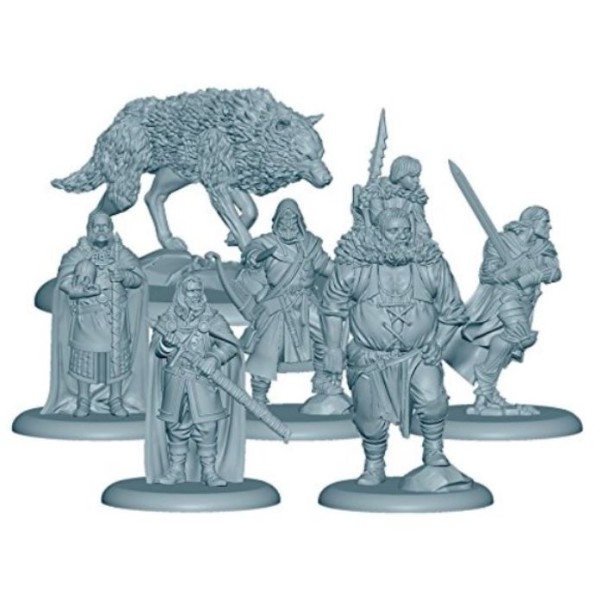 A Song of Ice and Fire - Tabletop Miniatures Game - Stark Heroes 1