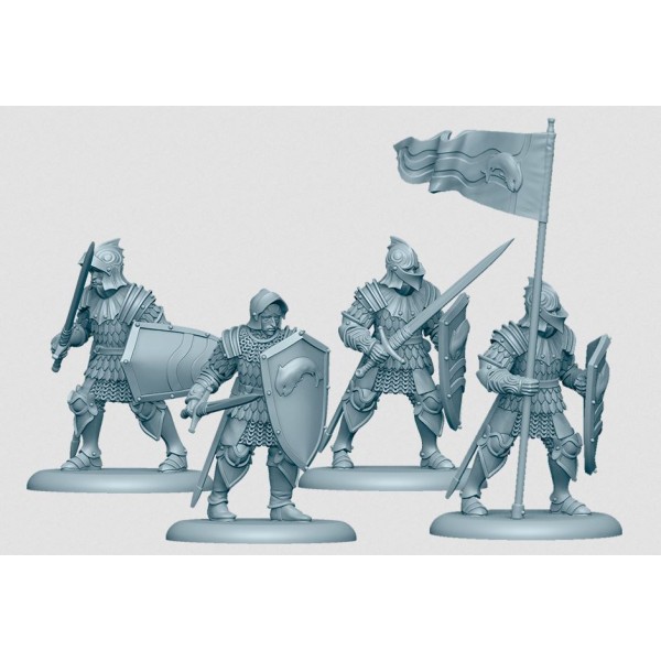 A Song of Ice and Fire - Tabletop Miniatures Game - Tully Sworn Shields