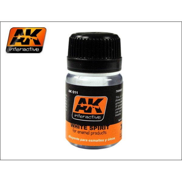 AK Interactive - Washes & Auxiliaries: White Spirit (35mls)