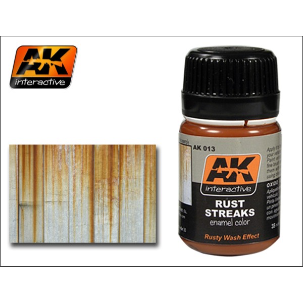 AK Interactive - Washes & Auxiliaries: Rust Streaks