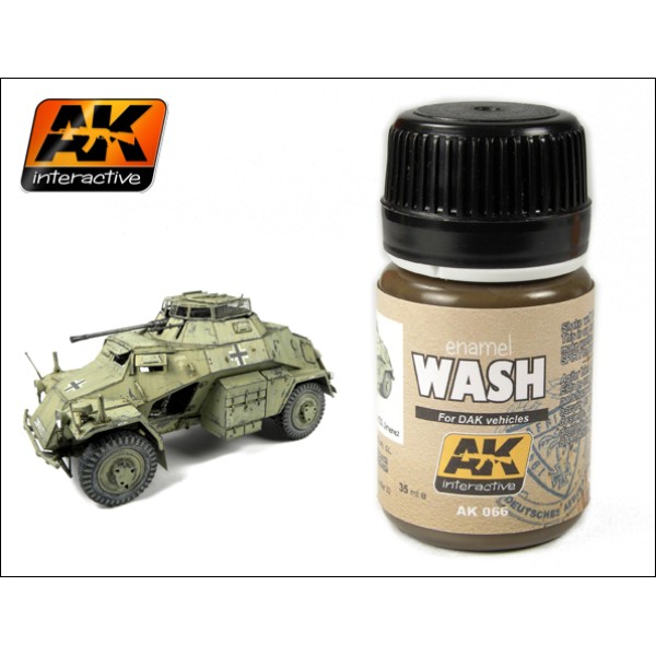 AK Interactive - Washes & Auxiliaries: Africa Corps Wash
