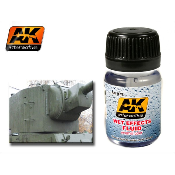 AK Interactive - Washes & Auxiliaries: Wet Effects Fluid