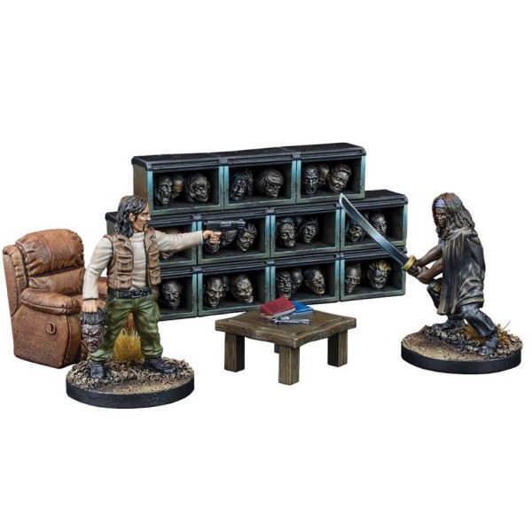 The Walking Dead - All Out War - The Governor's Trophy Room Collector's Set