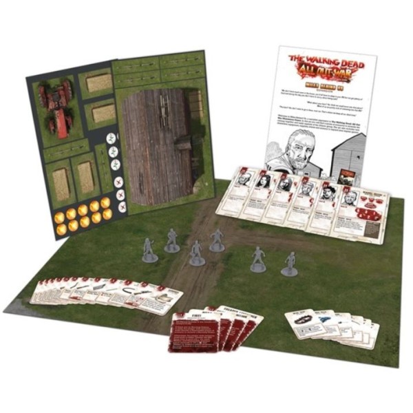 The Walking Dead - All Out War - Miles Behind Us - Expansion Set