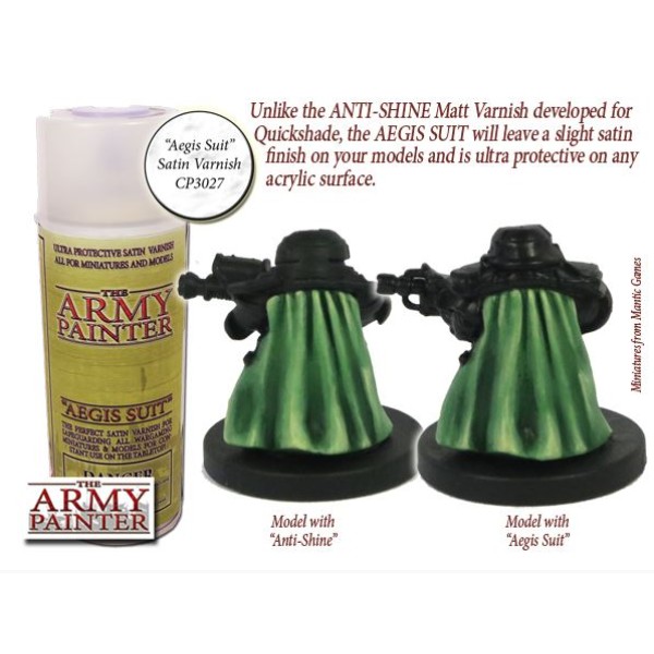 The Army Painter - Colour Primer: Aegis Suit Satin Varnish (In Store Only)