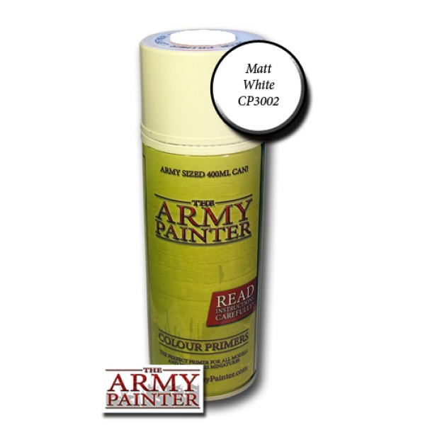 The Army Painter - Colour Primer: Matt White (In Store only)