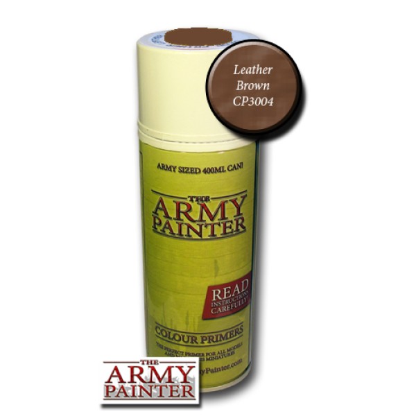 The Army Painter - Colour Primer: Leather Brown (In Store Only)